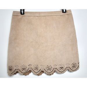 Hollister Suede Skirt